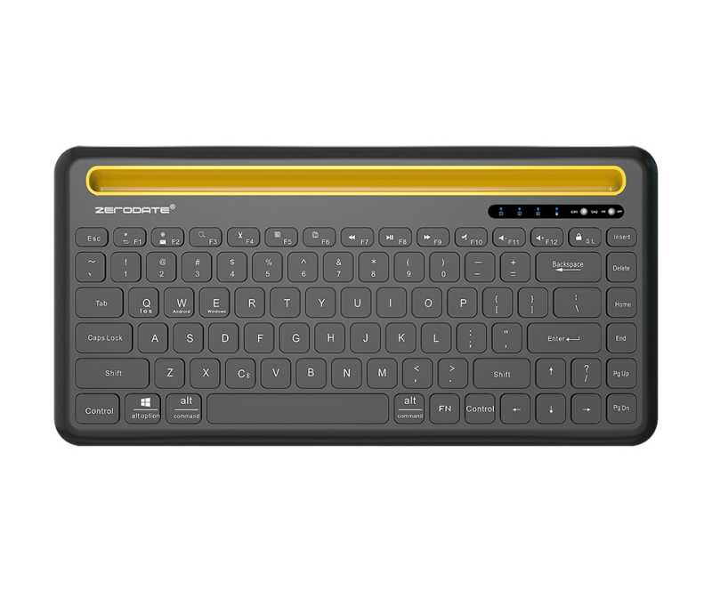 Tastatură Bluetooth 5.1 fără fir pentru telefoane, tablete și laptopuri (Model X905; Interfață Bluetooth; Ergonomică; OEM-ready)