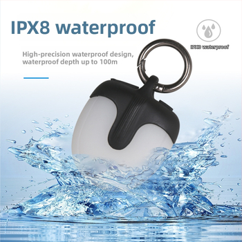 Divpusēja 360° LED gaisma suņa pastaigām, uzlādējama, pakārama