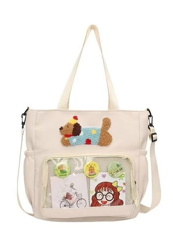 Geantă din pânză, cu căptușeală din nailon, impermeabilă și respirabilă, pentru antrenamente în afara campusului