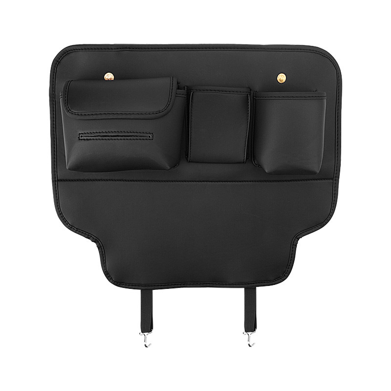 Organizator stražnje sjedalice automobila – sve sezone, Nappa koža, montiran u auto, zaštita od prljavštine i udaraca nogu
