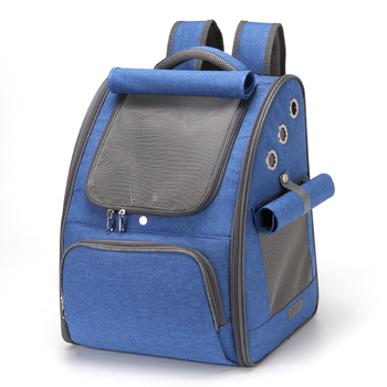 Τσάντα μεταφοράς κατοικίδιων με πτυσσόμενη μεταλλική κατασκευή, κατιονικό ύφασμα, μονόχρωμος σχεδιασμός