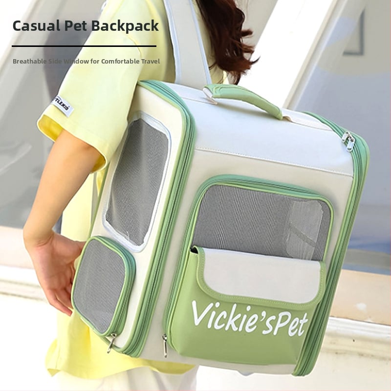 Σακίδιο μεταφοράς κατοικίδιων από Oxford, με αντίθετο σχέδιο, μάρκα Pet officer, προέλευση Hebei