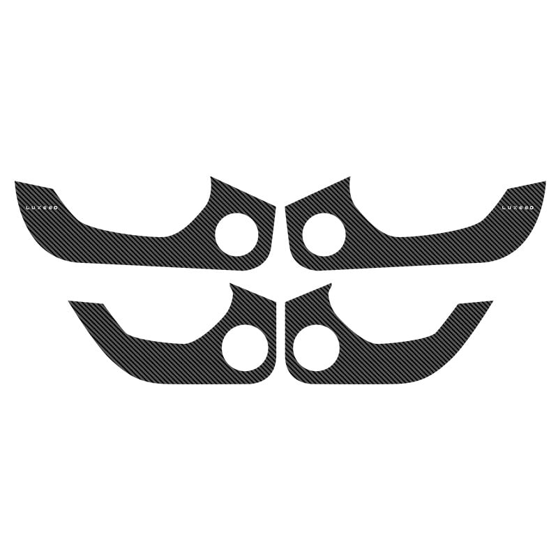 SNBLO Kožni zaštitnik praga automobila – kožna umetnina za unutarnji dekor