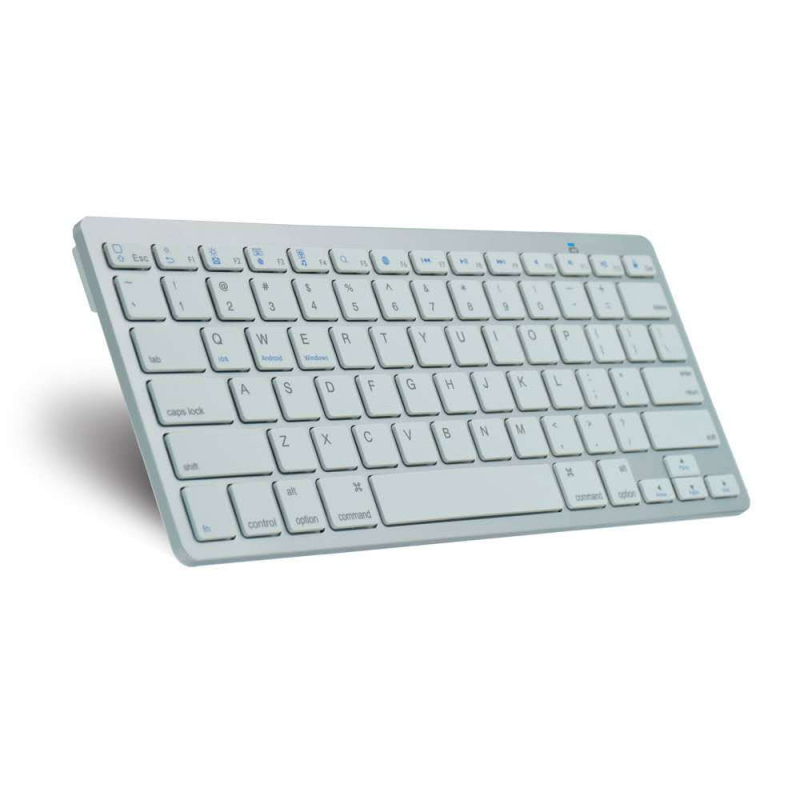 Bežična Bluetooth tipkovnica, 78 tipki, Bluetooth povezivanje, ABS kućište, model BKC001, s podrškom za dlan