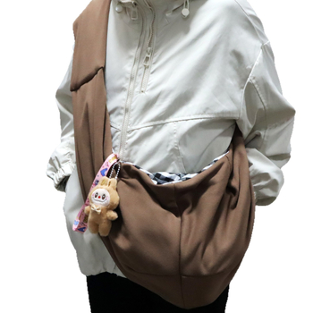 Τσάντα μεταφοράς κατοικίδιου - απαλό ύφασμα, μοντέλο 006, ομοιογενές σχέδιο