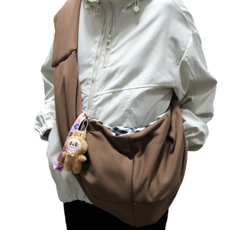 Τσάντα μεταφοράς κατοικίδιου - απαλό ύφασμα, μοντέλο 006, ομοιογενές σχέδιο