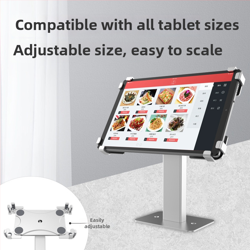 Držač za tablet s preklopnim dizajnom; osnova/držač za tablete; kompatibilan s iPad 2/3/4 iPad Mini; težina 0,8 kg; model D0005-1/2/3