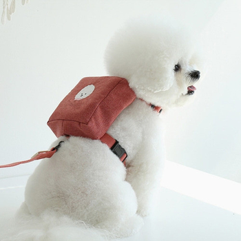 Lesă pentru câini și pisici, în stil rucsac, hands-free (Material: Altul; Utilizare: Universal; Categorie: Lanț/Coardă pentru animale de companie; Import: Nu; IP: Nu)