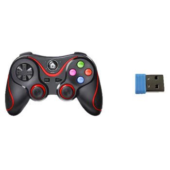 EYIERJIA V8 Controller de joc — Bluetooth wireless pentru mobil, PC, tabletă şi Smart TV; corp ABS, 300 g