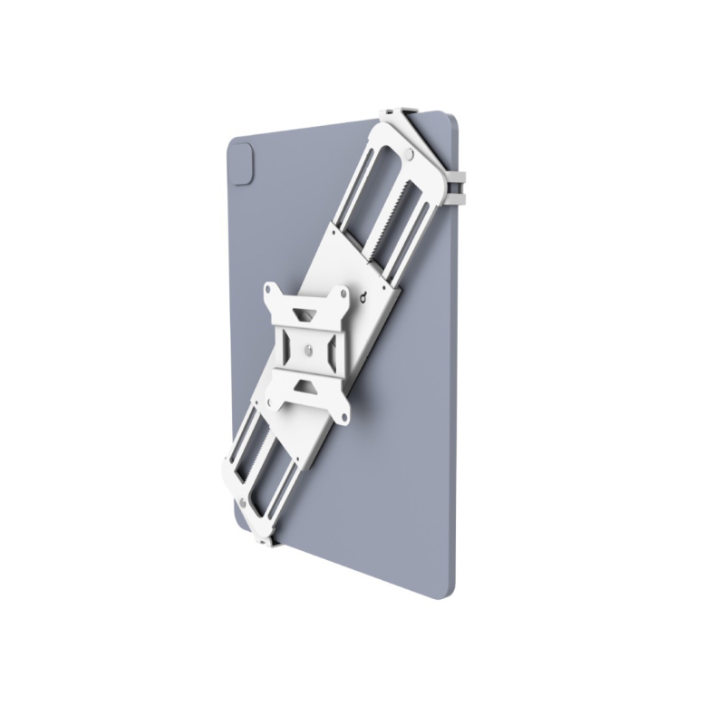 Peacemounts Ucl-01 zidni nosač za tablet, sklopivi metalni stalak s mehanizmom zaključavanja i teleskopskim nastavkom