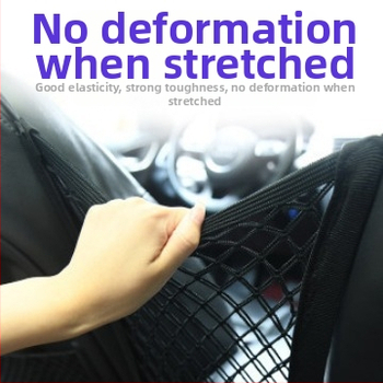 Plasa de depozitare între scaunele mașinii – bumbac, poziția mijlocie a scaunului, rezistență la comprimare, compatibil universal, utilizare: atârnată