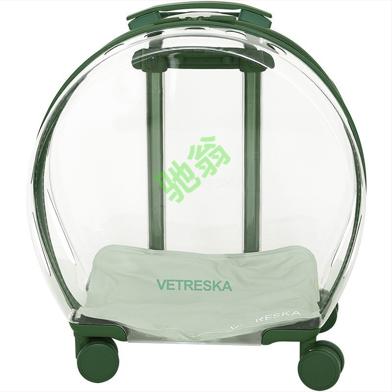 Rucsac pentru animale de companie în formă de capsulă spațială — Material PP, Brand Chi Weng, Geantă pentru animale, Nu este importat