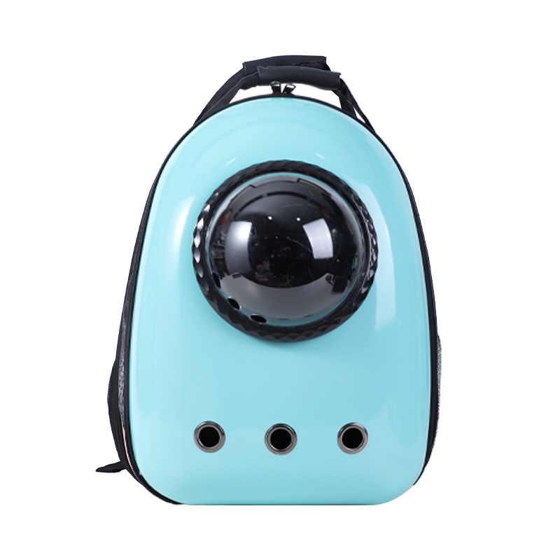 Τσάντα μεταφοράς γάτας με αερισμό — πλαστικό υλικό, χωρητικότητα 5, σχέδιο καρτούν, μέτρια σκληρότητα, μάρκα Powerful merchants