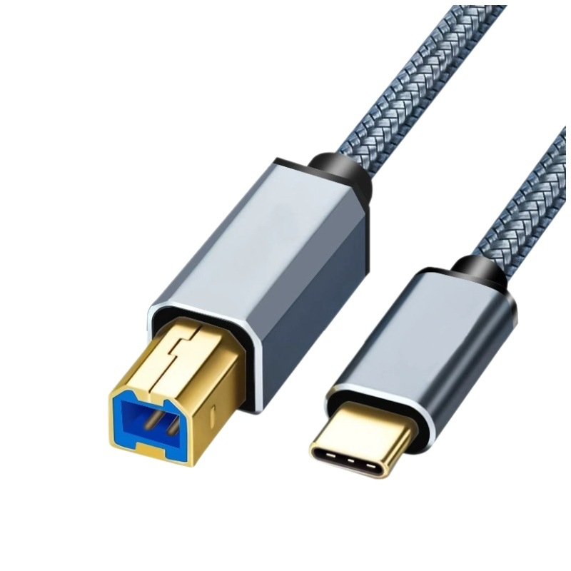 Imison Type-C kabel za pisač – adapter kabel, Mini USB sučelje, bakar s pozlaćenom vodljivošću, duljina 1 m