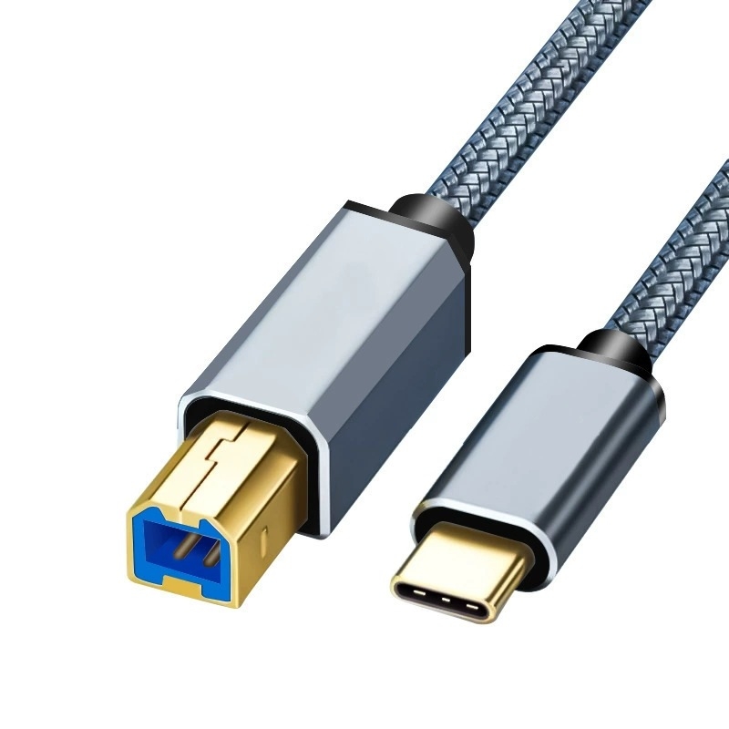 Imison Type-C kabel za pisač – adapter kabel, Mini USB sučelje, bakar s pozlaćenom vodljivošću, duljina 1 m