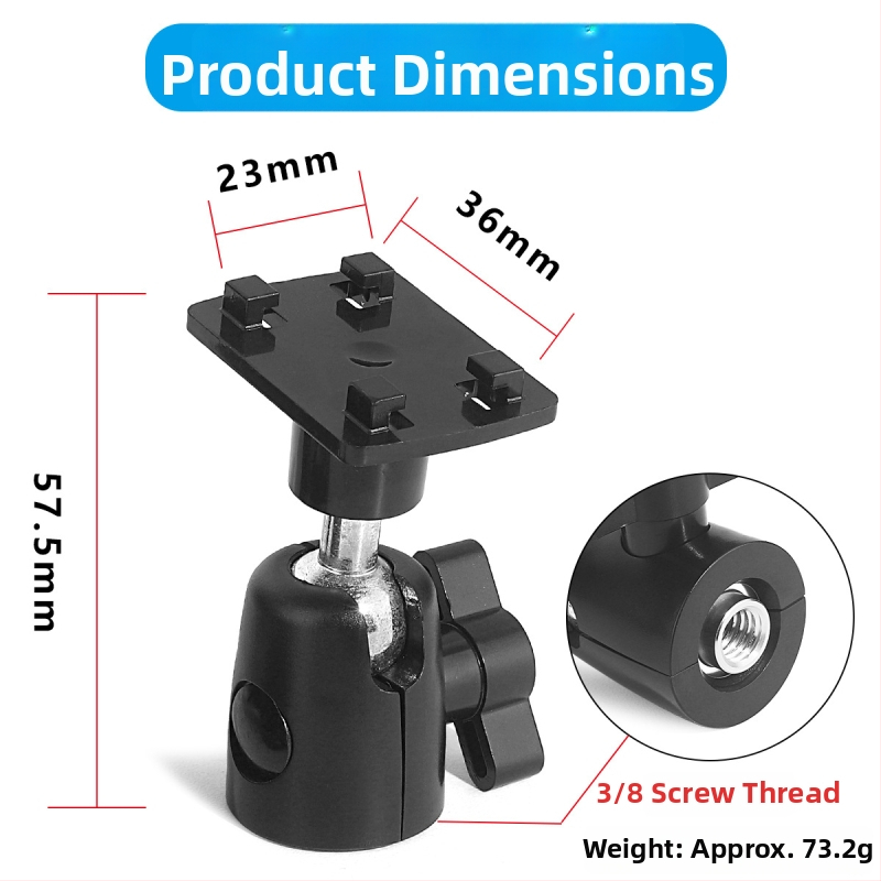 Tip More Lazy-Man držiak pre telefón a tablety s otočnou hlavou — plast, všeobecný štýl