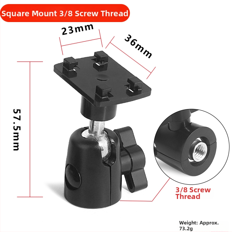 Tip More Lazy-Man držiak pre telefón a tablety s otočnou hlavou — plast, všeobecný štýl