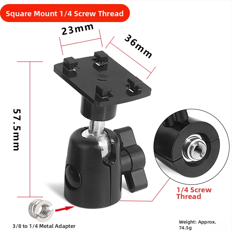 Tip More Lazy-Man držiak pre telefón a tablety s otočnou hlavou — plast, všeobecný štýl