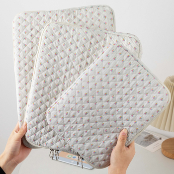 Dongjin futrola za iPad – cvjetni uzorak, prozračni poliester, ljeto 2024