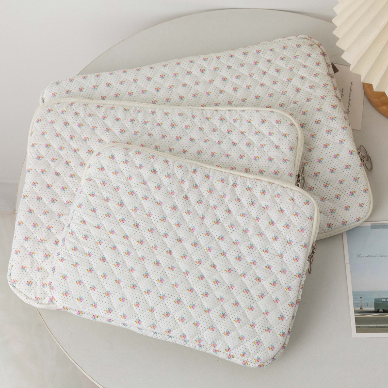 Dongjin futrola za iPad – cvjetni uzorak, prozračni poliester, ljeto 2024