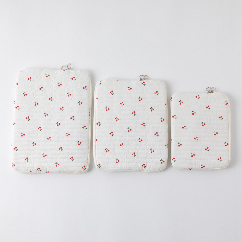 Dongjin futrola za iPad – cvjetni uzorak, prozračni poliester, ljeto 2024