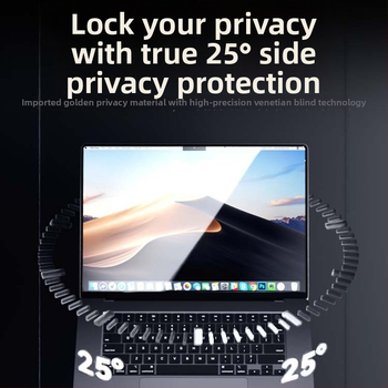 Privaatse ekraani kaitse sülearvutitele, lauaarvutitele ja tahvelarvutitele | PET materjal | 25° anti-vaatamine | Klippide abil