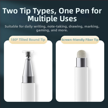 DRB-1 stilus kapacitiniam jutikliniam ekranui, magnetinė dviguba funkcija, OEM gamyba, suderinamas su iPad