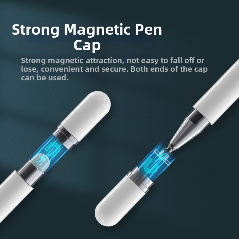 DRB-1 stilus kapacitiniam jutikliniam ekranui, magnetinė dviguba funkcija, OEM gamyba, suderinamas su iPad