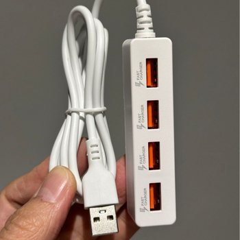 Višestruka USB docking stanica za notebook i tablet, 4-u-1 pametni punjač, od Counting the world