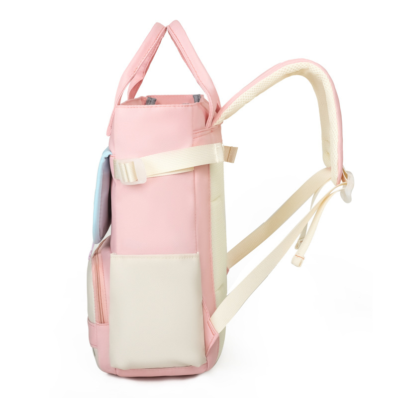 Dvostruko funkcionalan dječji ruksak za dopunske lekcije, za osnovnu školu, prozračan, vodootporan, ultra lagan, Oxford platno, unisex