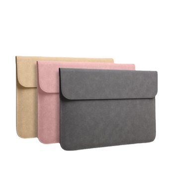 Zaštitna navlaka za prijenosno računalo s magnetskim zatvaračem, PU koža, unutarnji džep za računalo, vodootporna i otporna na udarce, za notebook, tablet i iPad