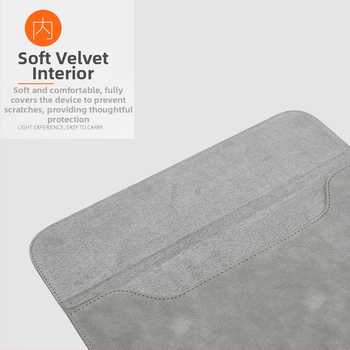 Puzdro na notebook s magnetickým uzáverom, PU-koža, vnútorné vrecko na notebook, vodeodolné a odolné voči nárazu, pre notebook, tablet a iPad