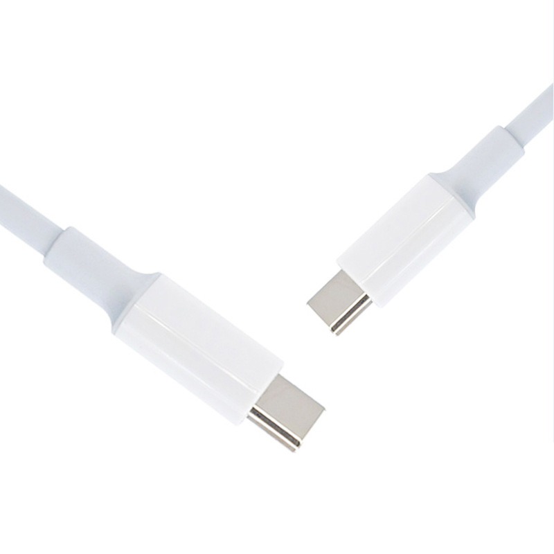 Dvojno USB-C–USB-C kabel za podatke, PD 100W brzo punjenje, duljina 1–2 m, TPE
