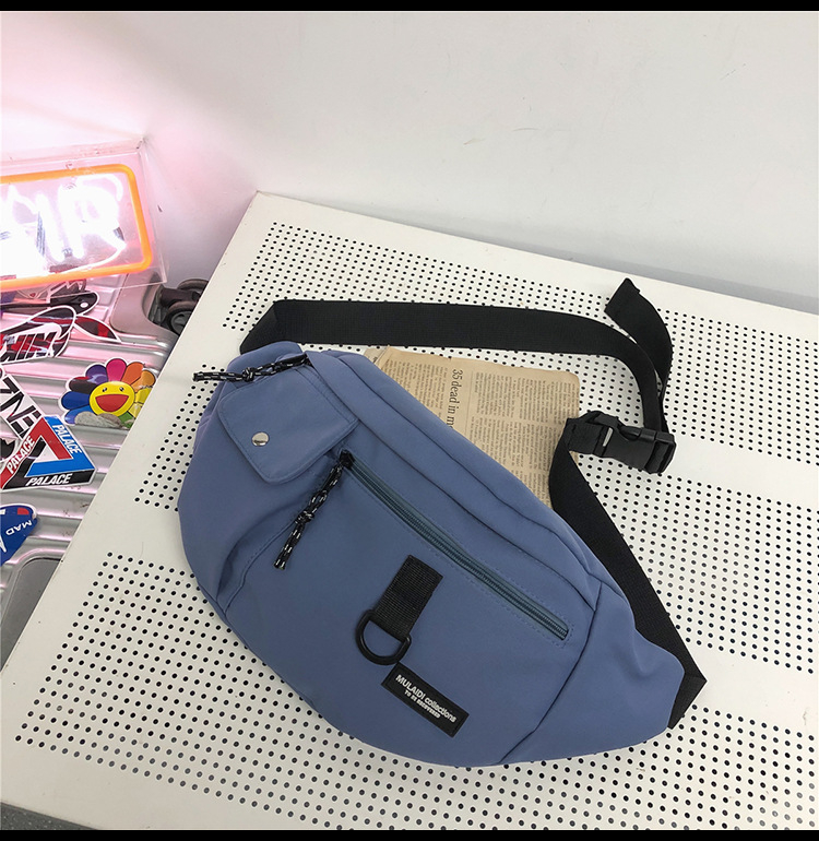 Najlonska crossbody torba, zatvaranje zipom, poliester podstava, unutarnji džep sa zatvaračem