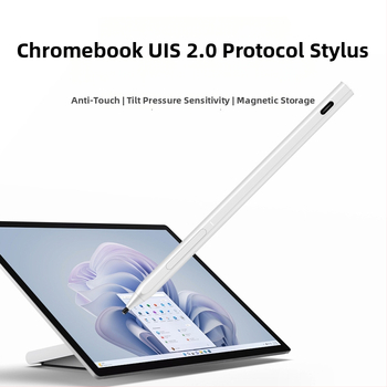 Stylus Chromebook su USI 2.0 protokolu, 4096 spaudimo lygių jautrumas, originalus amortizuojantis galas