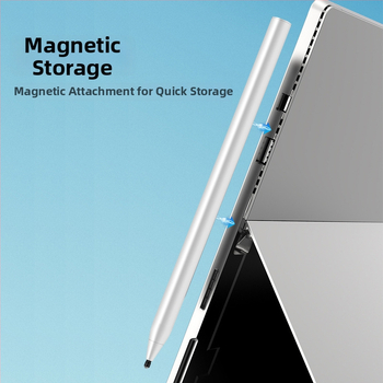 Stylus Chromebook su USI 2.0 protokolu, 4096 spaudimo lygių jautrumas, originalus amortizuojantis galas