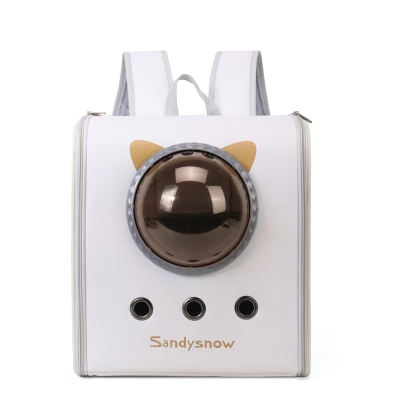 Μεταφορική τσάντα κατοικίδιων για γάτες και σκύλους – Διαστημικό σχέδιο κάψουλας, αναπνεύσιμη (Υλικό: PVC; Χωρητικότητα: 5 kg; Σκληρότητα: Μεσαία-σκληρή; Μάρκα: Early Autumn)