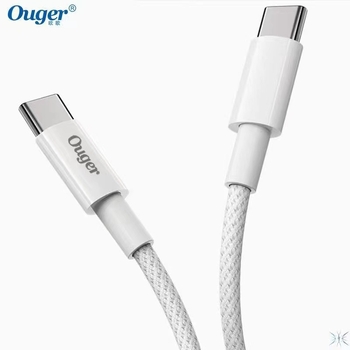 Pleteni USB-C / Lightning kabel za brzo punjenje, dvostruki kraj, maksimalno 15W