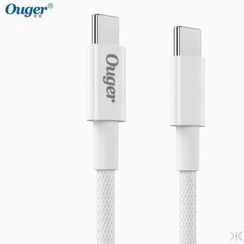 Pleteni USB-C / Lightning kabel za brzo punjenje, dvostruki kraj, maksimalno 15W