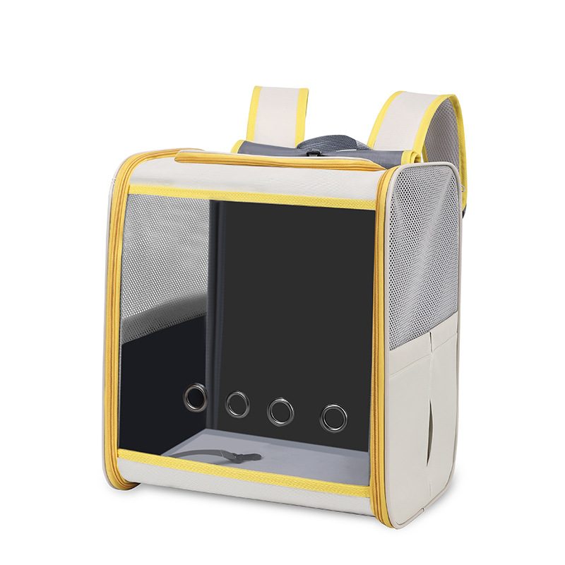 Τσάντα-πλάτης κατοικίδιων για γάτες και σκύλους – Oxford ύφασμα, μεγάλος χώρος, μονόχρωμο σχέδιο, μεσαία έως μαλακή σκληρότητα