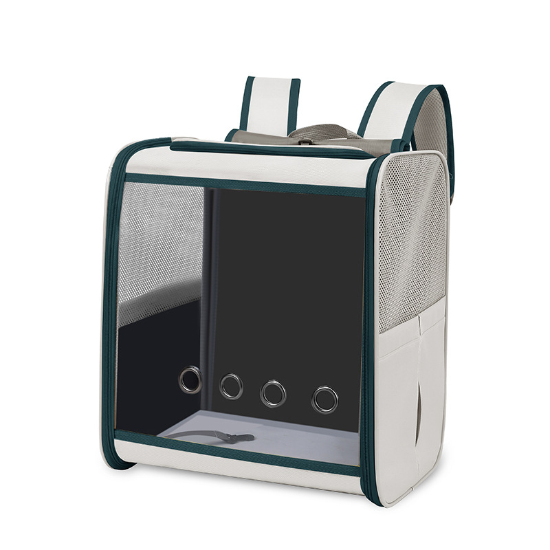 Τσάντα-πλάτης κατοικίδιων για γάτες και σκύλους – Oxford ύφασμα, μεγάλος χώρος, μονόχρωμο σχέδιο, μεσαία έως μαλακή σκληρότητα