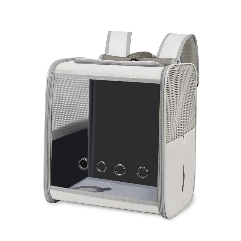 Τσάντα-πλάτης κατοικίδιων για γάτες και σκύλους – Oxford ύφασμα, μεγάλος χώρος, μονόχρωμο σχέδιο, μεσαία έως μαλακή σκληρότητα