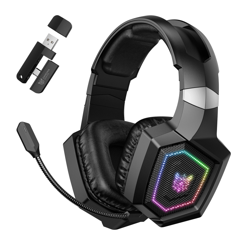Bežične gaming slušalice Onikuma GT806 – 2.4G tri-mod, 50mm zvučnici, USB-C/USB, Mikrofon