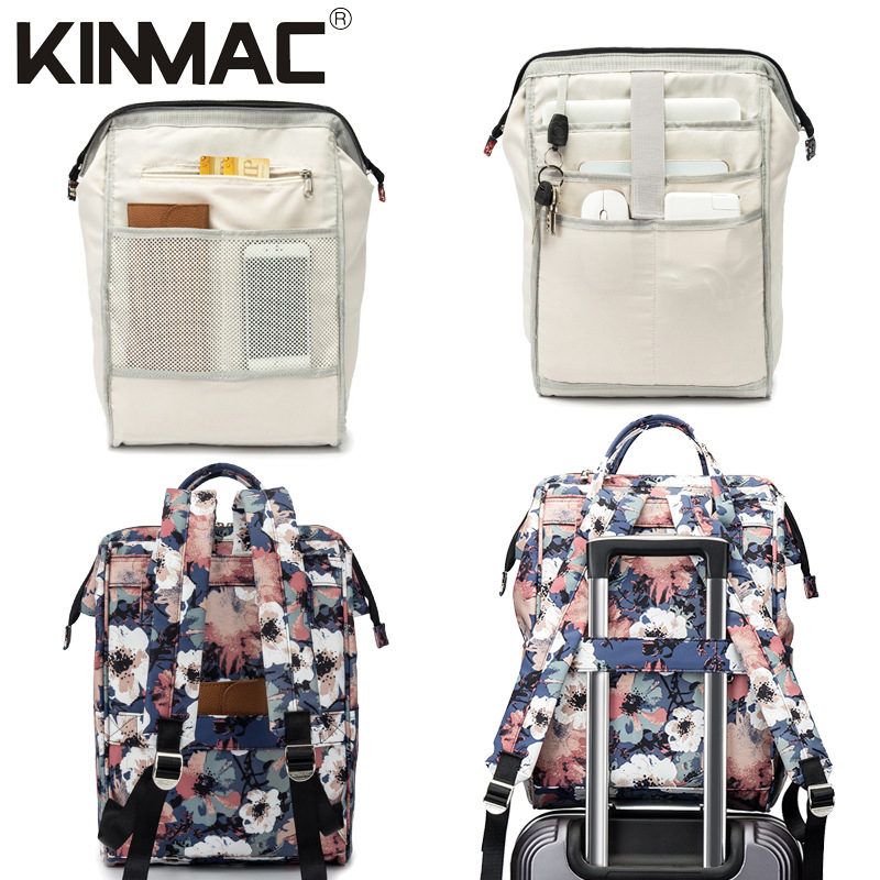 Kinmac ruksak za notebook/tablet - vodootporan, otporan na udarce, prozračan, otporan na habanje, poliester s podlogom