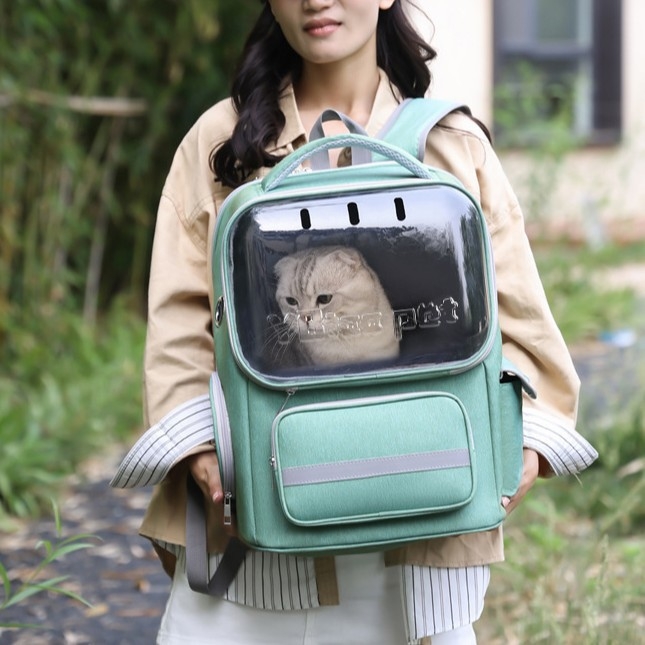 Τσάντα κατοικίδίων από Oxford ύφασμα, μαλακή κατασκευή, χωρητικότητα 7,5 kg για εσωτερικά κατοικίδια, μονόχρωμο σχέδιο, κωδικός 1039