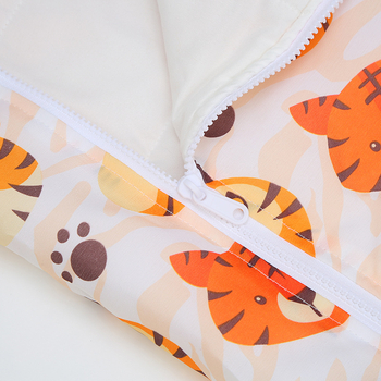 Dječji spavaći vreća s životinjskim uzorkom, plišani materijal, Velvet Cotton punilo, funkcija konstantne temperature