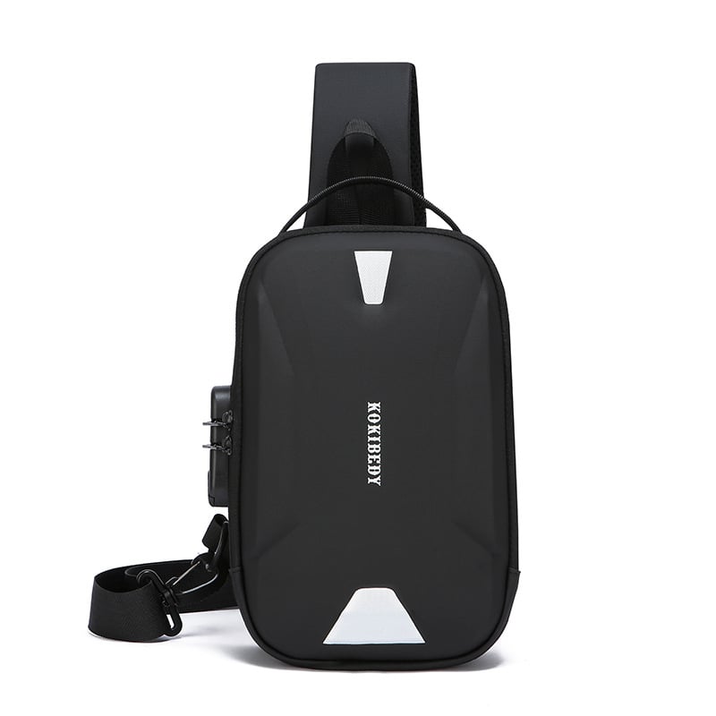 Férfi mellkas táska – Városi egyszerűség, Magas minőségű anyag, Kopásálló, 2025 tél