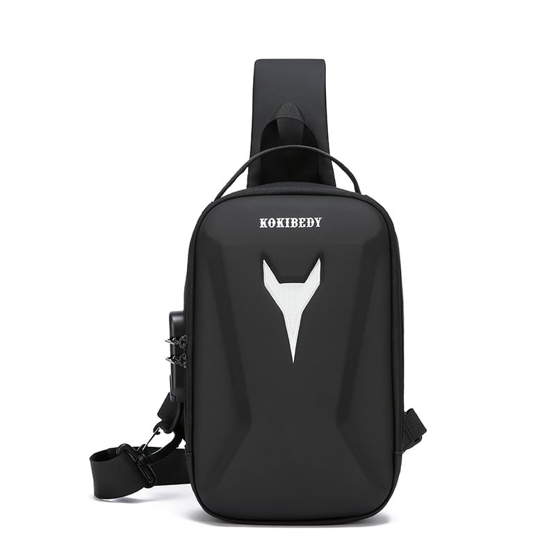 Férfi mellkas táska – Városi egyszerűség, Magas minőségű anyag, Kopásálló, 2025 tél