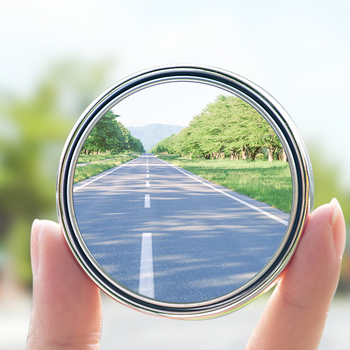 Iron Dragon Autó Hátsó Néző Tükre – kör alakú, HD széles látómező, holttér tükör, 2-in-1 kettős tükör