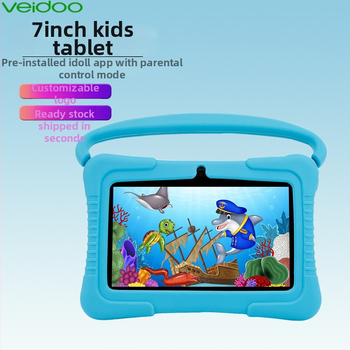 Skolēnu planšetdators Android, četrkodolu ARM 1,5 GHz, 32GB Flash atmiņa, IPS displejs, dubultā kamera